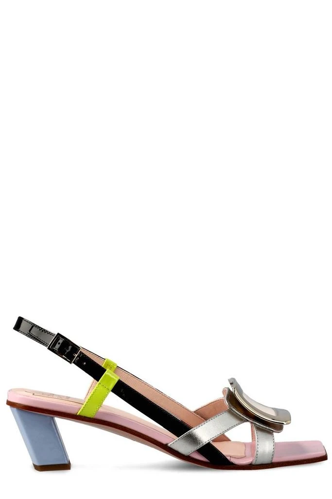 商品Roger Vivier|Roger Vivier Belle Vivier Slingback Sandals,价格¥4514,第1张图片