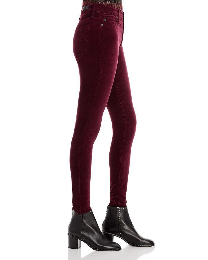 商品AG|Farrah Velvet Skinny Jeans in After Dark - 100% Exclusive,价格¥1481,第3张图片详细描述