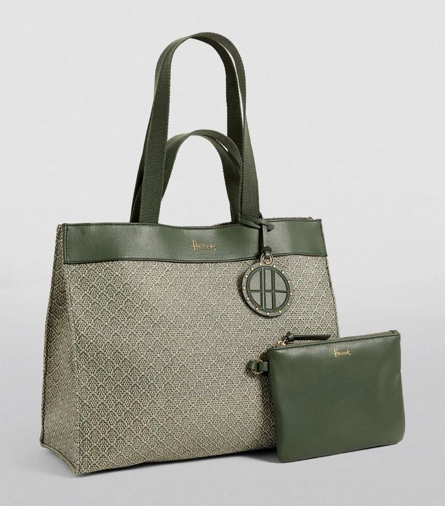 商品Harrods|Barbican Woven Tote Bag,价格¥510,第3张图片详细描述