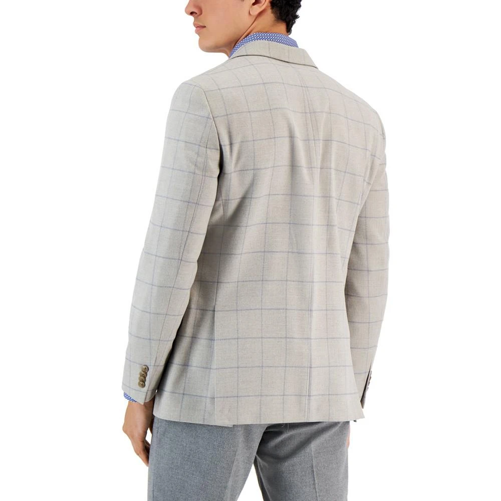 商品Tommy Hilfiger|Men's Modern-Fit Windowpane Blazer,价格¥775,第2张图片详细描述