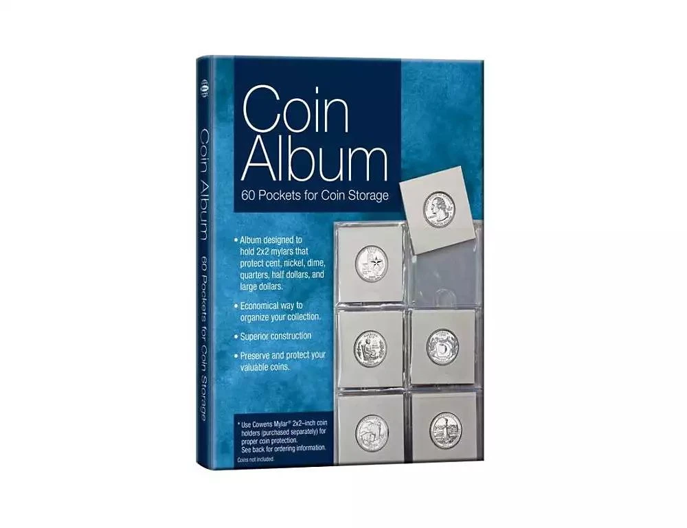 商品Barnes & Noble|60 Pocket Coin Album by Whitman Publishing,价格¥75,第1张图片