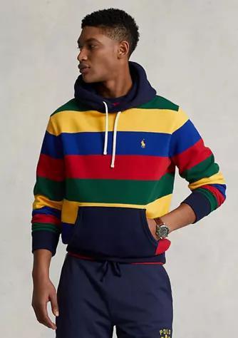 商品Ralph Lauren|Striped Fleece Hoodie,价格¥746,第1张图片