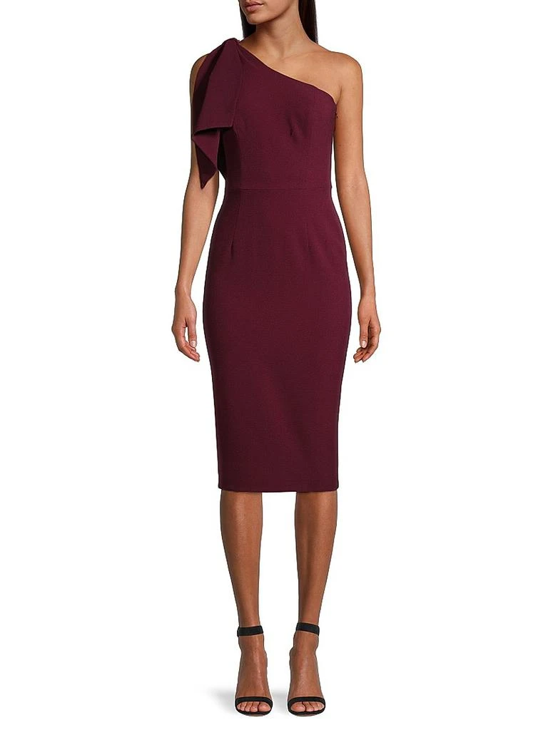 商品Dress The Population|Tiffany One-Shoulder Dress,价格¥1102,第3张图片详细描述