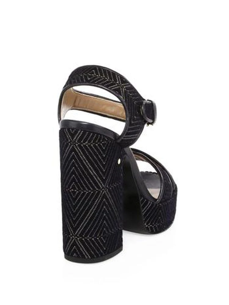 商品LAURENCE DACADE|Laurence Dacade - Rosange Velvet Platform Sandals,价格¥2138,第2张图片详细描述