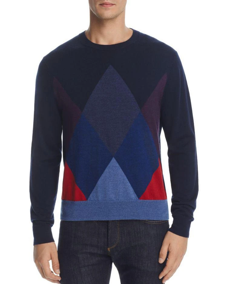 商品Brooks Brothers|Argyle Crewneck Sweater,价格¥504,第1张图片