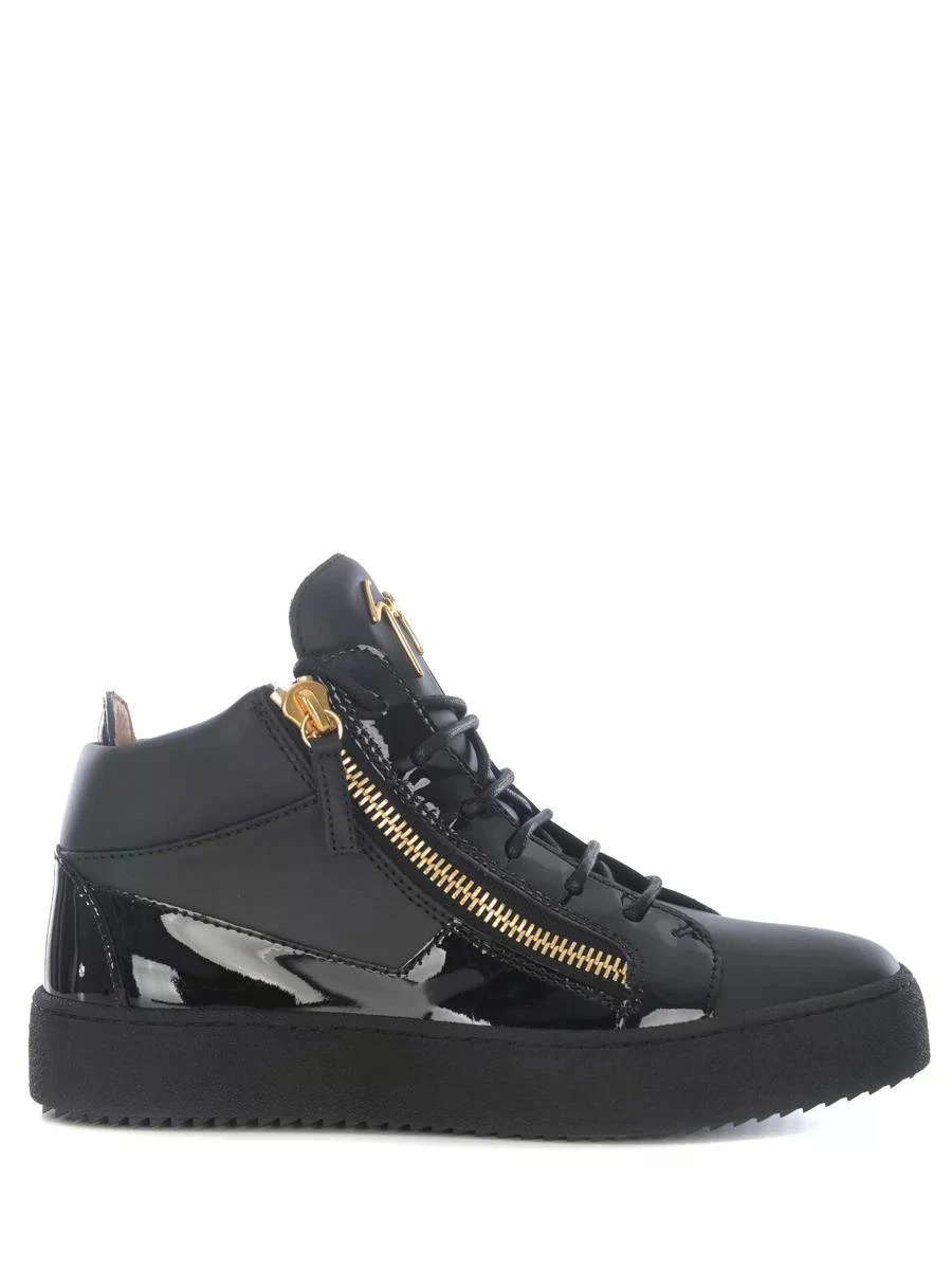 商品【商品预售7天】 Giuseppe Zanotti|Giuseppe Zanotti 男士休闲鞋 RU00011003-8 黑色,价格¥5114,第1张图片