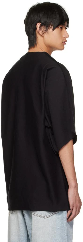 商品Balenciaga|Black 3B Flat T-Shirt,价格¥5763,第3张图片详细描述