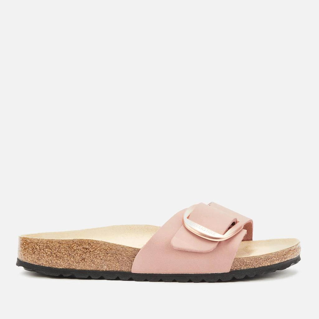 商品Birkenstock|BIRKENSTOCK WOMEN'S MADRID BIG BUCKLE NUBUCK SINGLE STRAP SANDALS - OLD ROSE,价格¥773,第1张图片