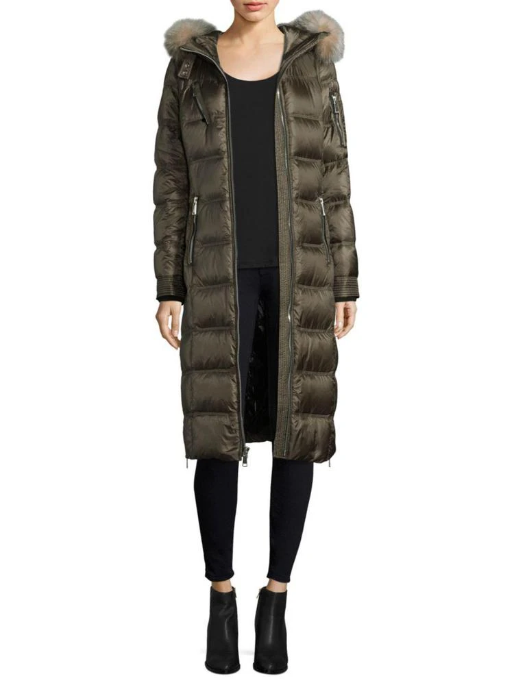 商品Andrew Marc|Dyed Fox Fur Trim Puffer Coat,价格¥3127,第1张图片