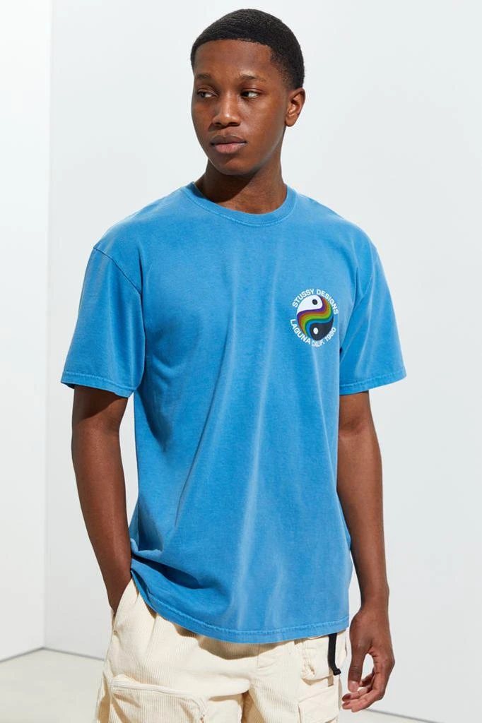 商品STUSSY|Stussy Laguna 80 Pigment Dye Tee,价格¥302,第2张图片详细描述