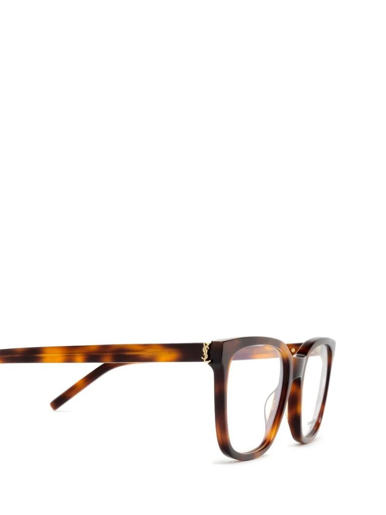 商品Yves Saint Laurent|Saint Laurent Eyewear Square Frame Glasses,价格¥1668,第3张图片详细描述