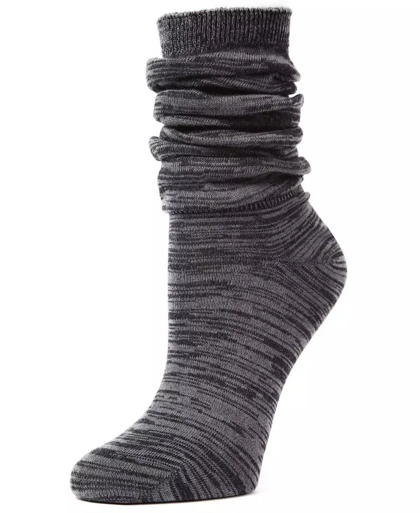 商品Memoi|Women's Flake Zag Sherpa Lined Lounge Socks,价格¥180,第1张图片