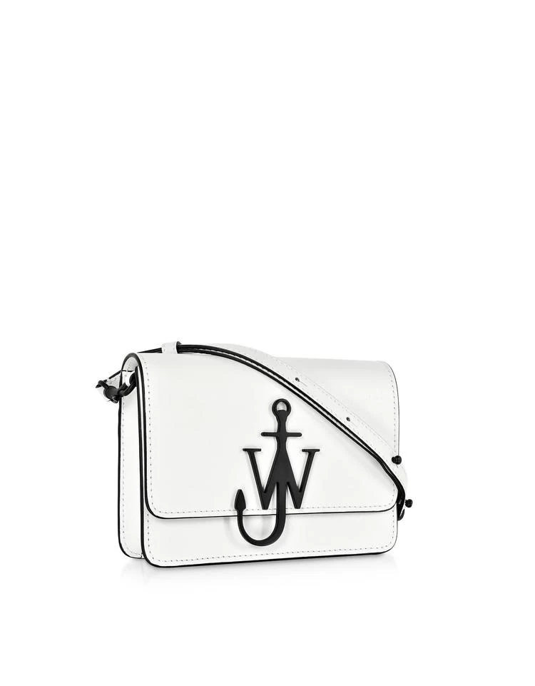 商品JW Anderson|White and Black New Mini Logo Purse w/Shoulder Strap,价格¥3910,第4张图片详细描述