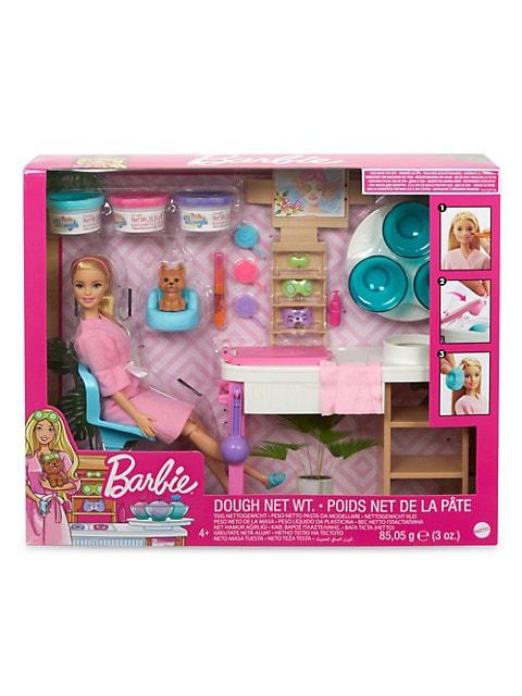 Kid's Playdough Face Mask Spa Barbie® Set商品第1张图片规格展示