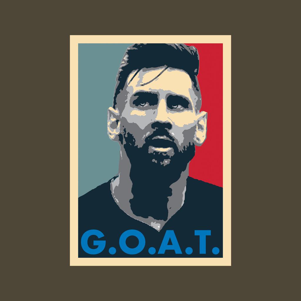 Messi Face of G.O.A.T. Graphic T-Shirt商品第9张图片规格展示