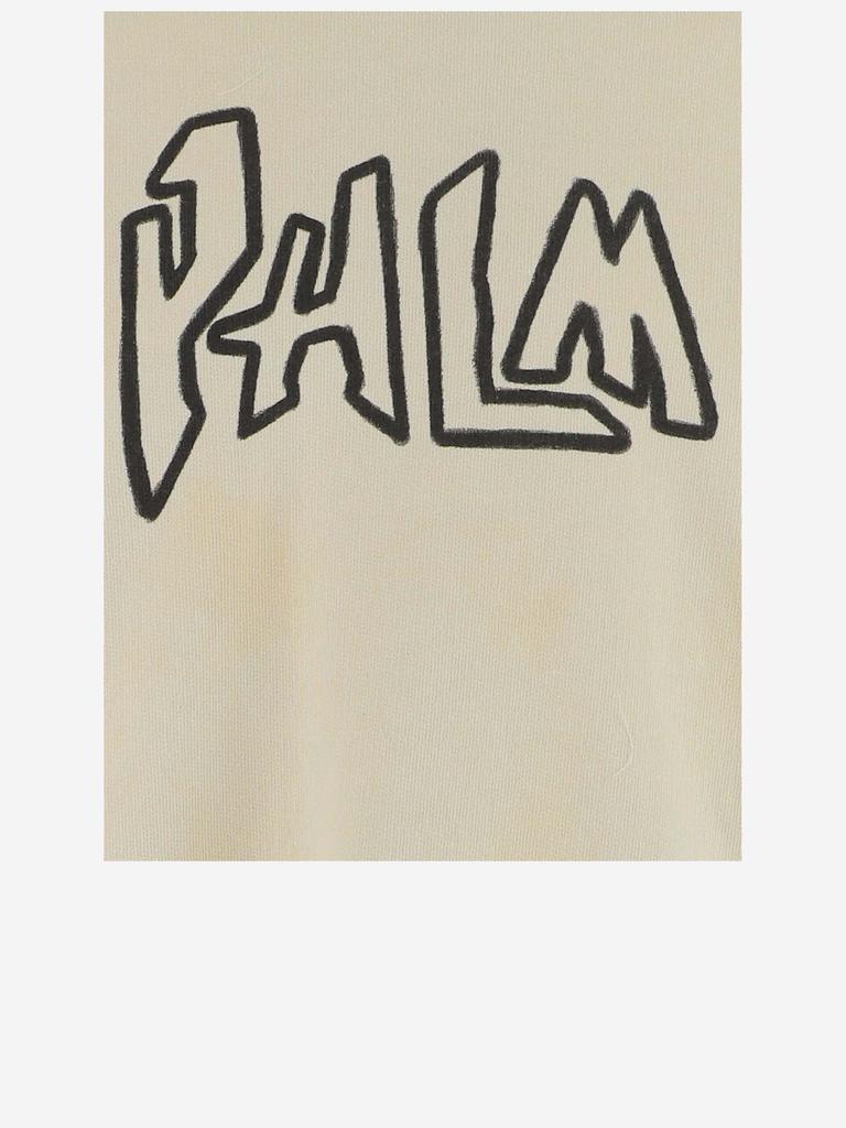 PALM ANGELS GRAFFITI FLAMES SWEATSHIRT商品第2张图片规格展示