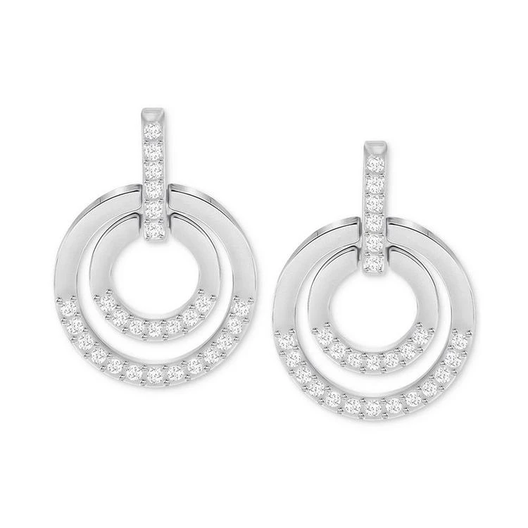 商品Swarovski|Pavé Circle Drop Earrings,价格¥562,第4张图片详细描述