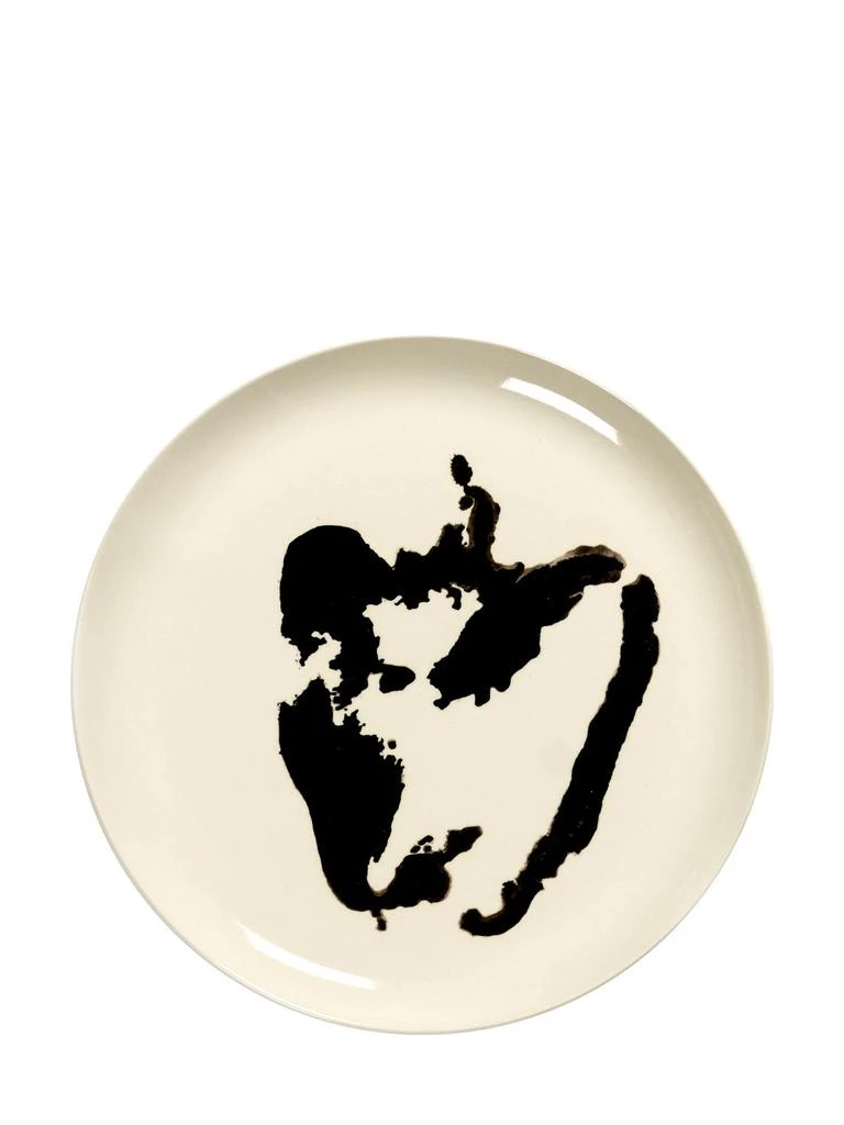 商品SERAX|Set Of 2 26.5cm White Black Feast Plates,价格¥585,第1张图片