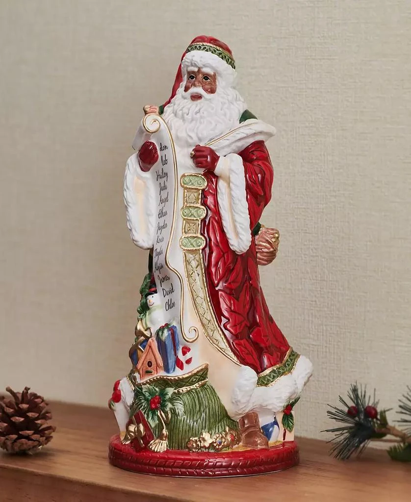 Studio Collection 13-Inch African-American Santa Figurine 商品