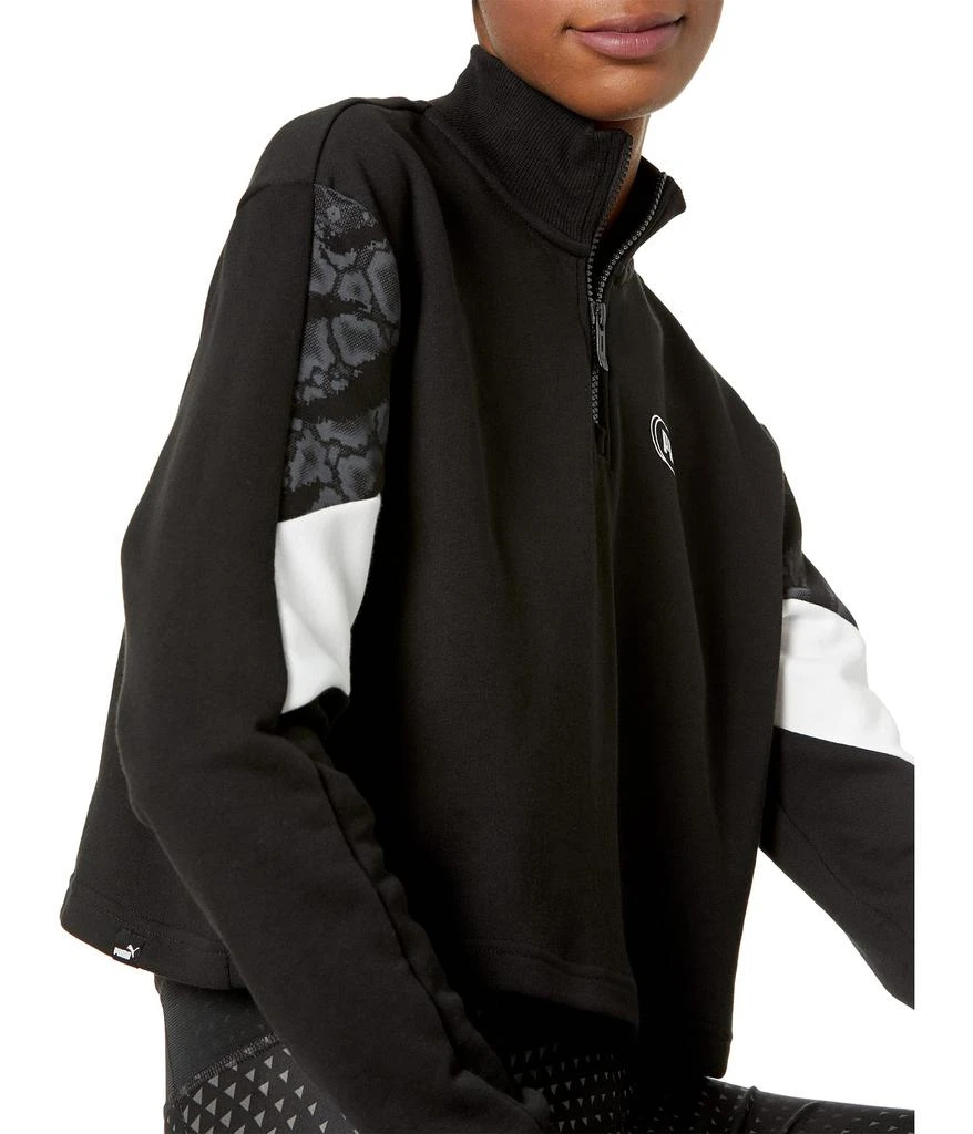 商品Puma|Rebel 1/2 Zip Crew Terry Fleece,价格¥209,第3张图片详细描述