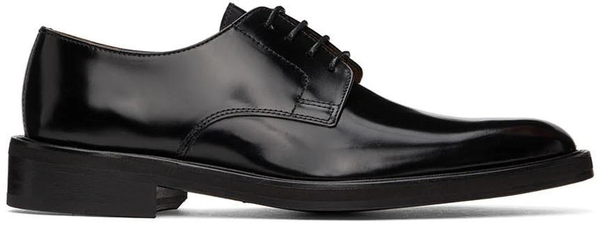 商品AMI|Black Leather Derbys,价格¥1516,第1张图片