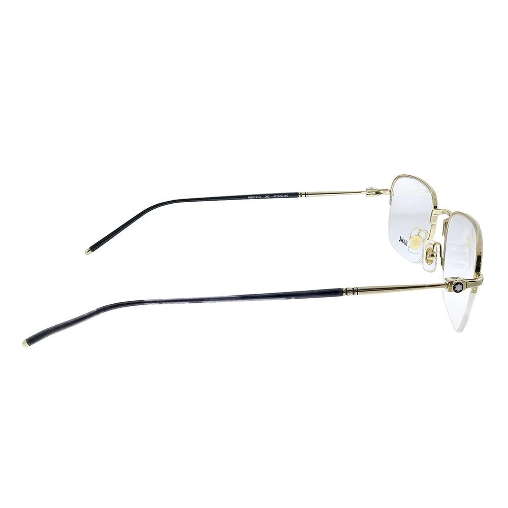 商品MontBlanc|Montblanc  MB 0131O 002 52mm Unisex Rectangle Eyeglasses 52mm,价格¥1384,第3张图片详细描述