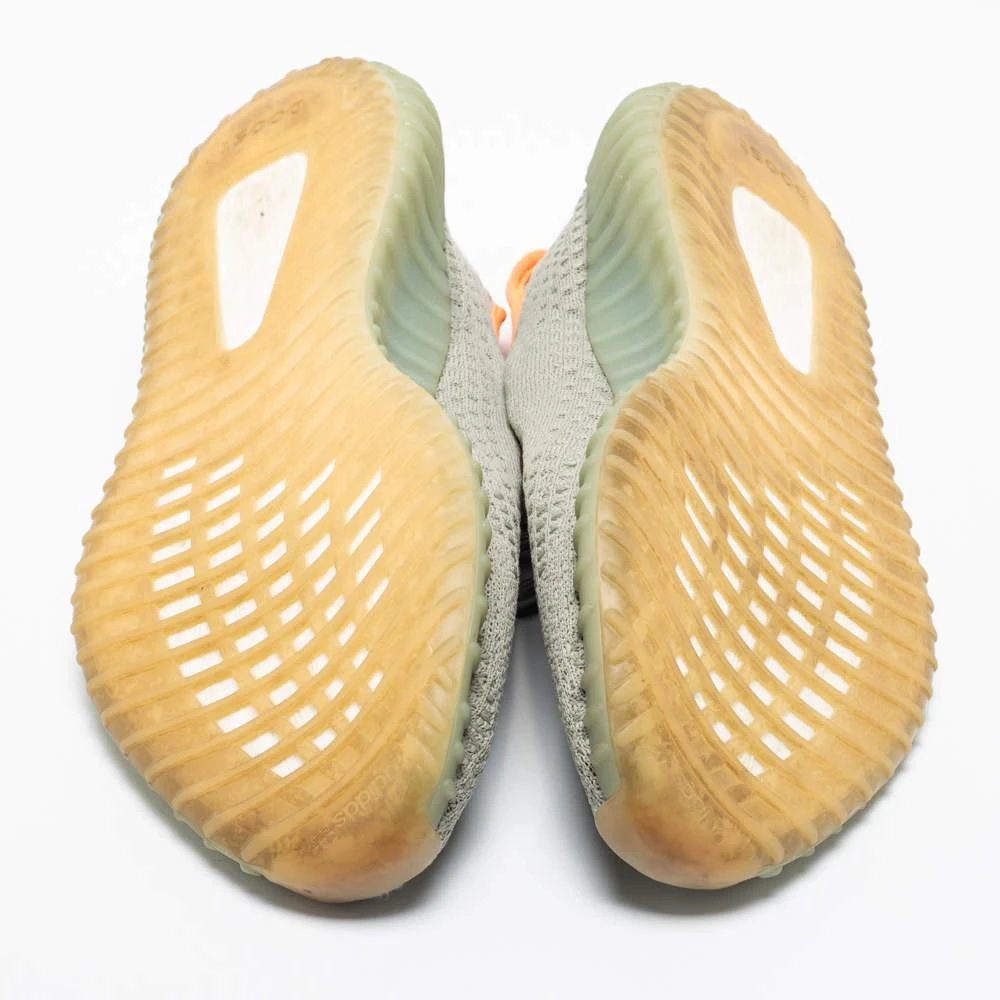 Yeezy x adidas Grey Knit Fabric Boost 350 V2 Desert Sage Reflective Sneakers Size 43 2/3 商品