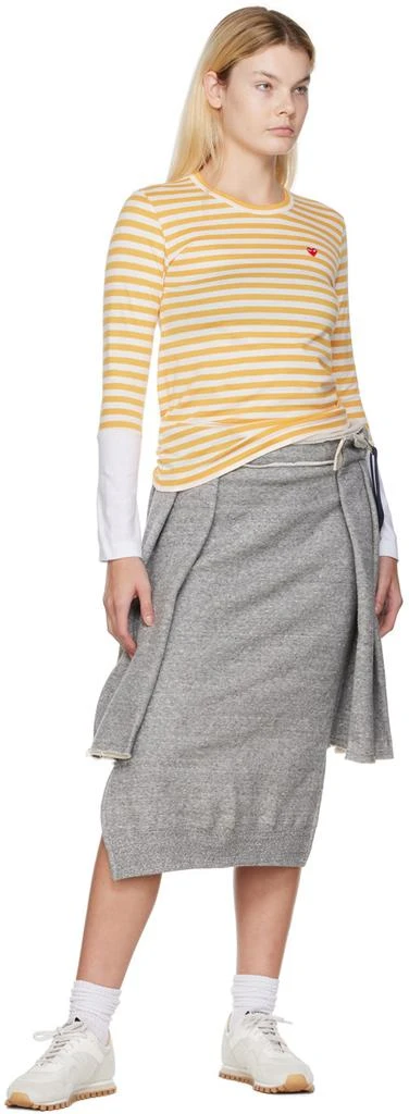 商品Comme des Garcons|Yellow Paneled T-Shirt,价格¥1045,第4张图片详细描述
