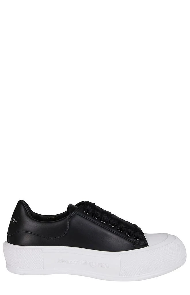商品Alexander McQueen|Alexander McQueen Deck Low-Top Sneakers,价格¥2054,第1张图片