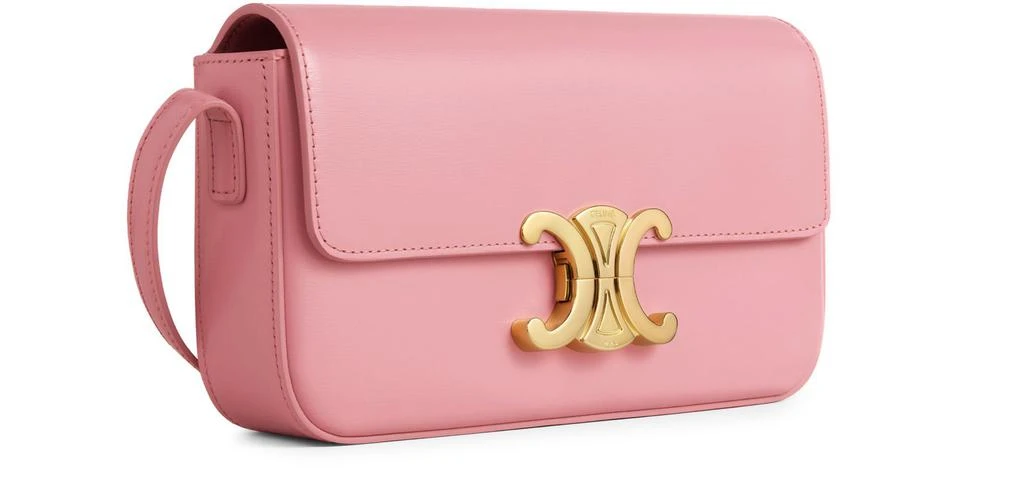 商品Celine|Triomphe 缎面小牛皮单肩包,价格¥23658,第2张图片详细描述