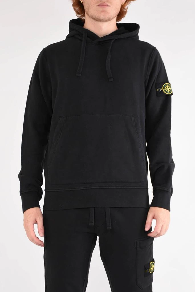 商品Stone Island|Stone Island Cape Tinto cotton sweatshirt,价格¥2220,第1张图片