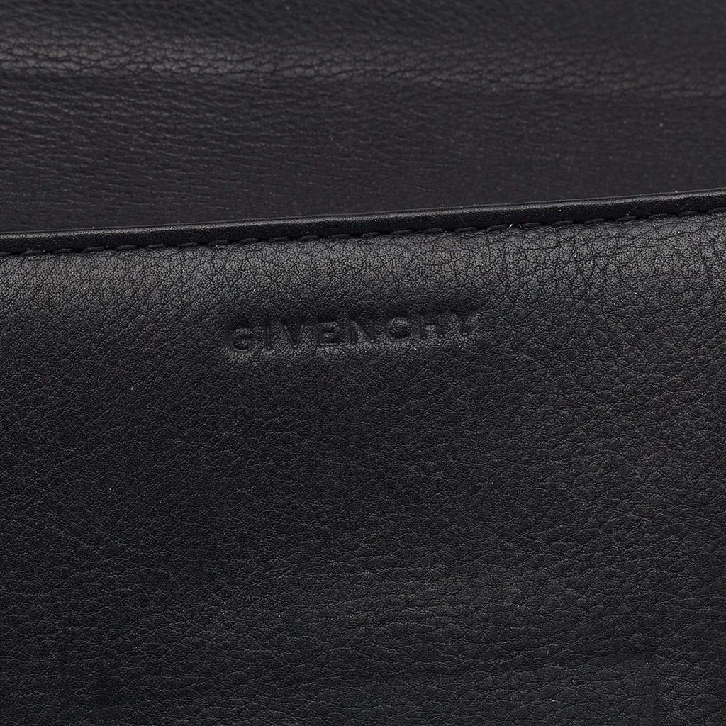 Givenchy Black Patent and Leather Flap Continental Wallet 商品