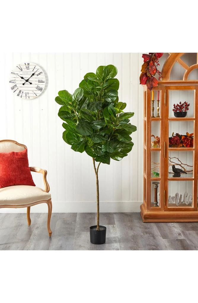 商品NEARLY NATURAL|6' Artificial Fiddle Leaf Fig Plant,价格¥635,第3张图片详细描述