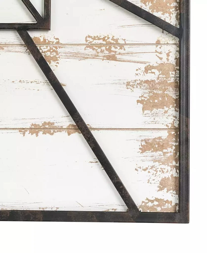 Oversized Farmhouse Wooden Wall Clock 商品