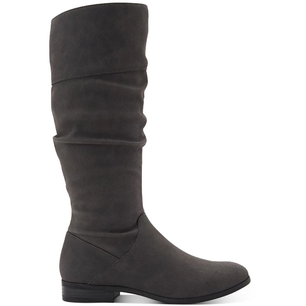 商品Style & Co|Style & Co. Womens Kelimae 2 Faux Suede Ruched Mid-Calf Boots,价格¥107,第2张图片详细描述