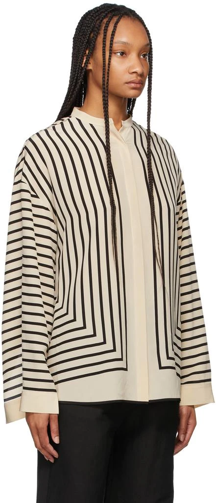 商品Totême|Beige Silk Scarf Shirt,价格¥4691,第2张图片详细描述
