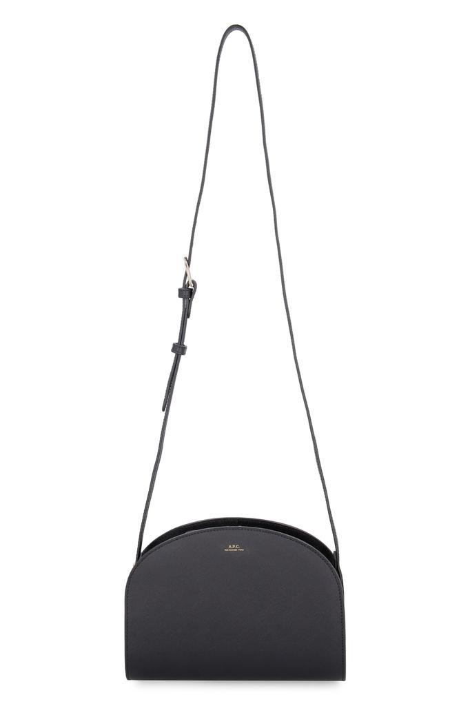 商品A.P.C.|A.P.C. Demi-lune Leather Crossbody Bag,价格¥3257,第6张图片详细描述