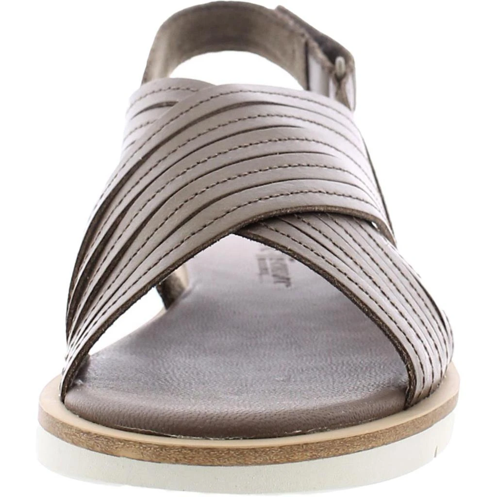 商品Timberland|Timberland Womens Adley Shore Leather Flat Ankle Strap,价格¥130,第3张图片详细描述