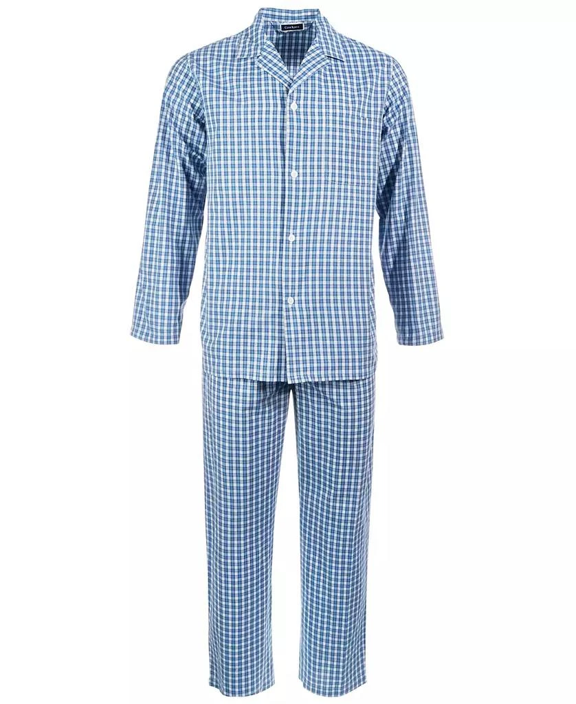 商品Club Room|Men's 2-Pc. Solid Oxford Pajama Set, Created for Macy's,价格¥240,第1张图片