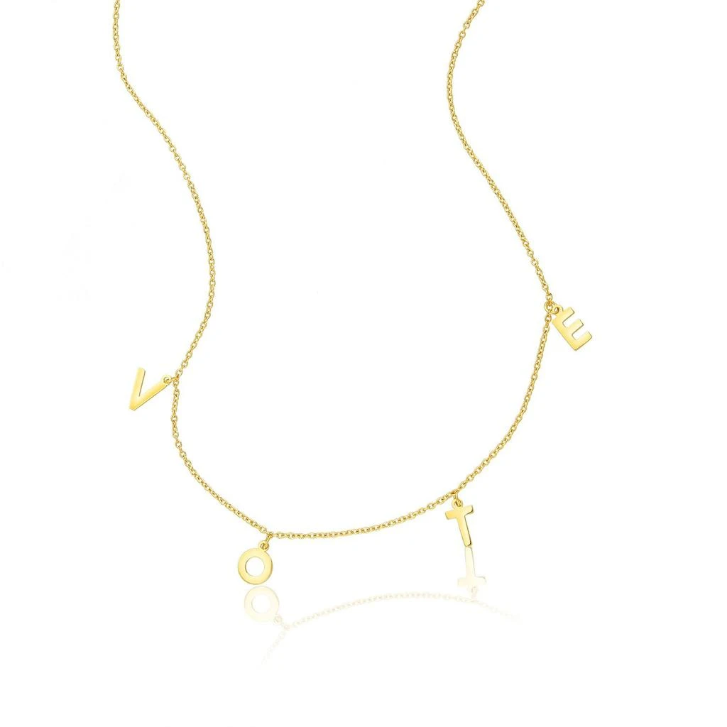商品ADORNIA|Vote Necklace gold,价格¥266,第1张图片