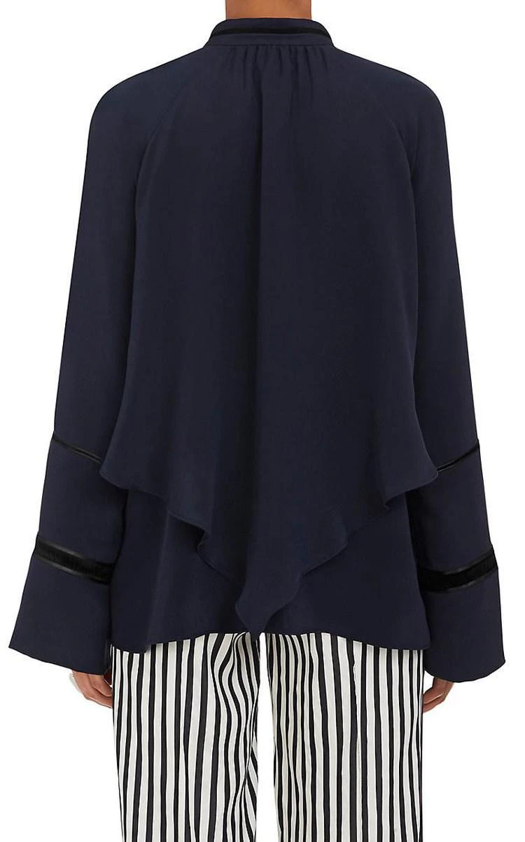 商品Derek Lam|Silk Crepe Double-Layered Tieneck Blouse,价格¥6717,第2张图片详细描述