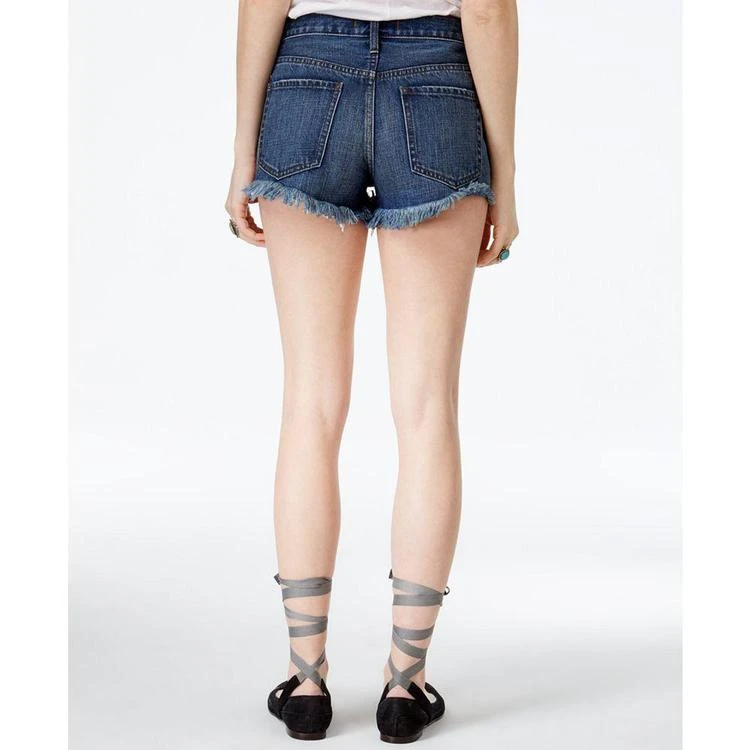 商品Free People|Lace-Trim Denim Cutoff Shorts,价格¥165,第5张图片详细描述