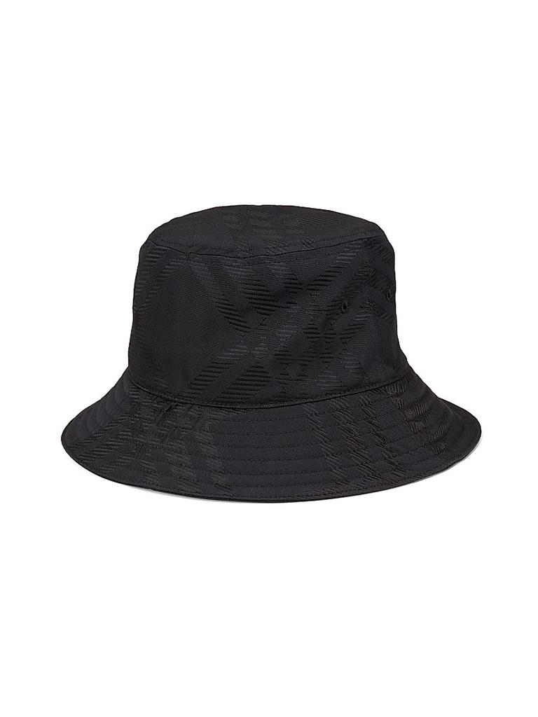 Burberry Check Nylon Blend Bucket Hat - Hats - Free Shipping