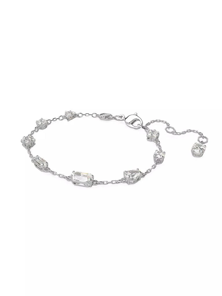 商品Swarovski|Mesmera Rhodium-Plated & Swarovski Crystal Bracelet,价格¥1115,第4张图片详细描述