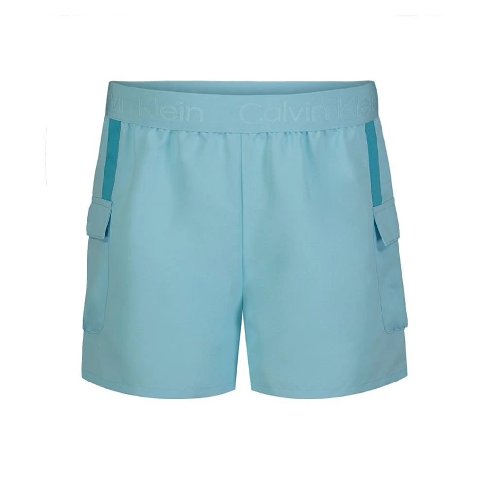 商品Calvin Klein|Big Girls Ripstop Cargo Shorts,价格¥151,第1张图片