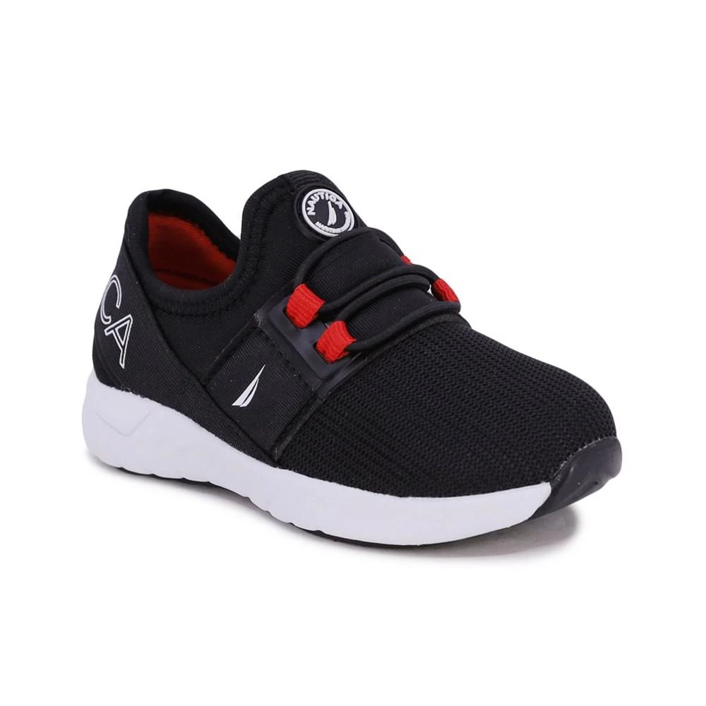 商品Nautica|Toddler Boys Neave Emboss Athletic Sneaker,价格¥303,第3张图片详细描述