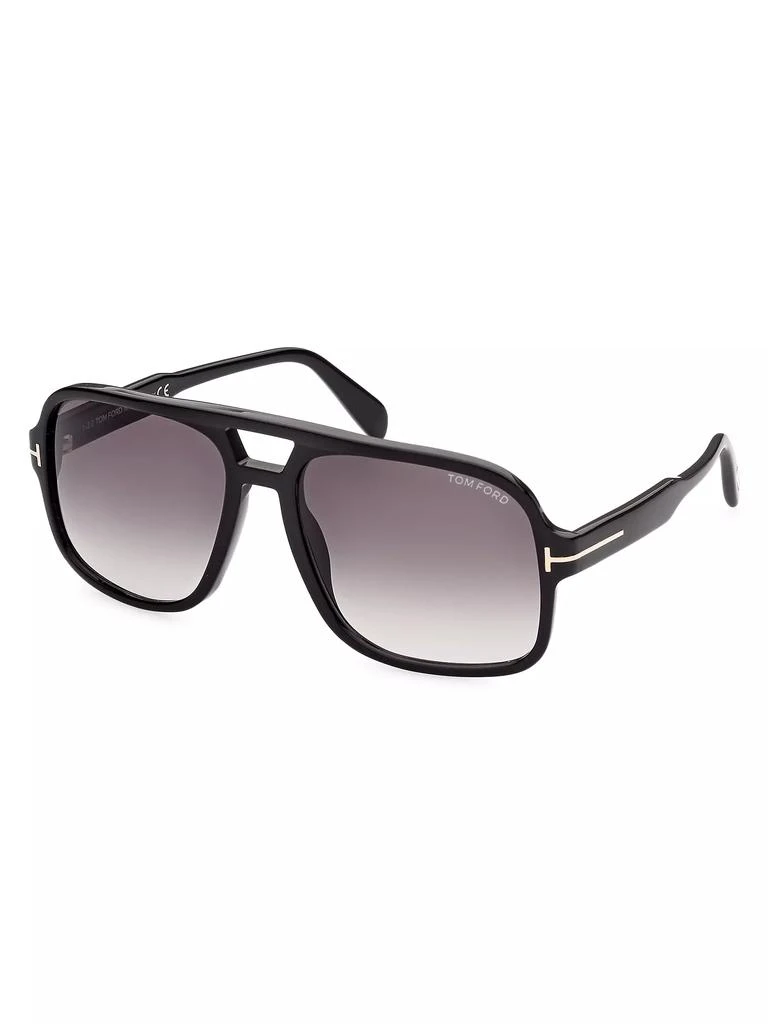 商品Tom Ford|Falconer-02 60MM Navigator Sunglasses,价格¥2509,第2张图片详细描述