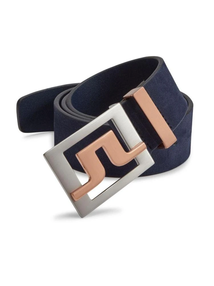 商品J. Lindeberg|Golf Slater Brushed Leather Belt,价格¥791,第1张图片