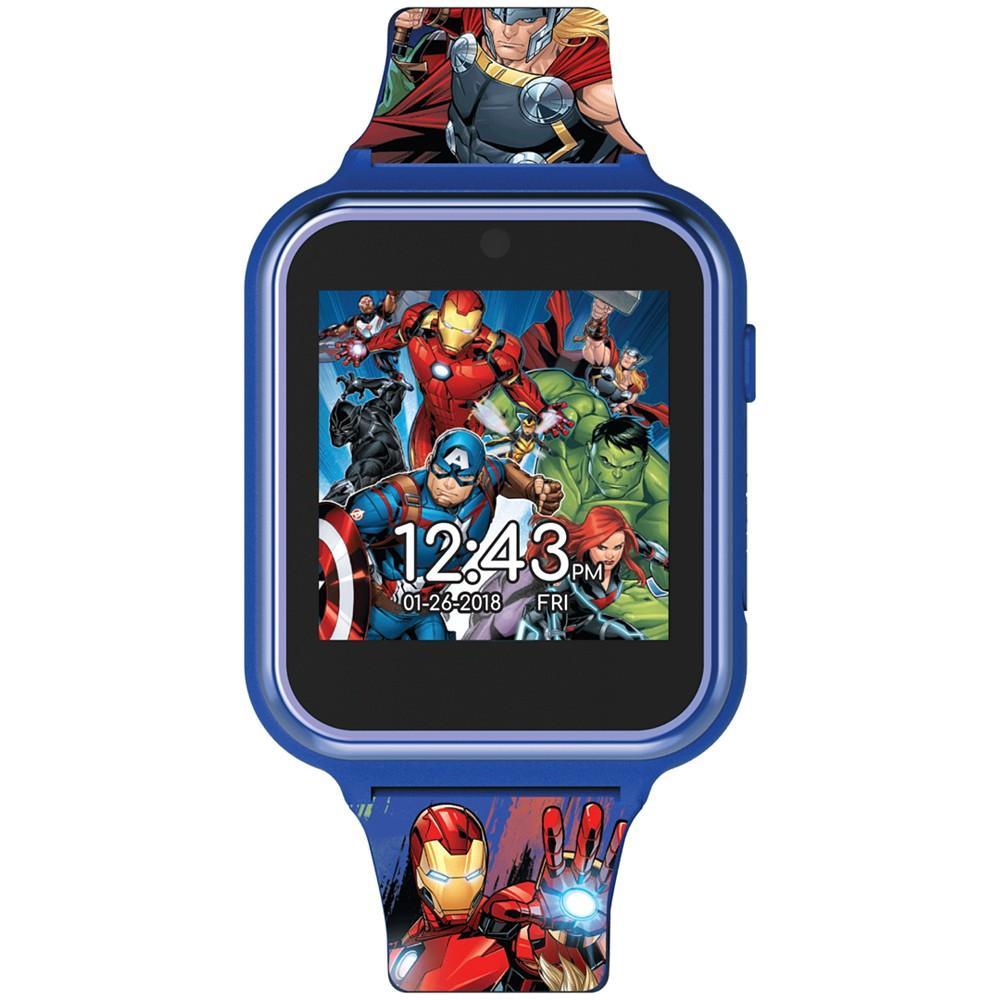 商品Accutime|Kid's Avengers Silicone Strap Touchscreen Smart Watch 46x41mm,价格¥564,第1张图片