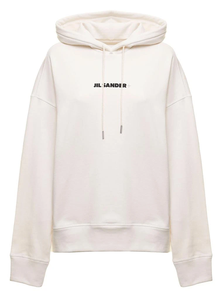 商品Jil Sander|Jil Sander+ Logo Printed Drawstring Hoodie,价格¥2009,第1张图片